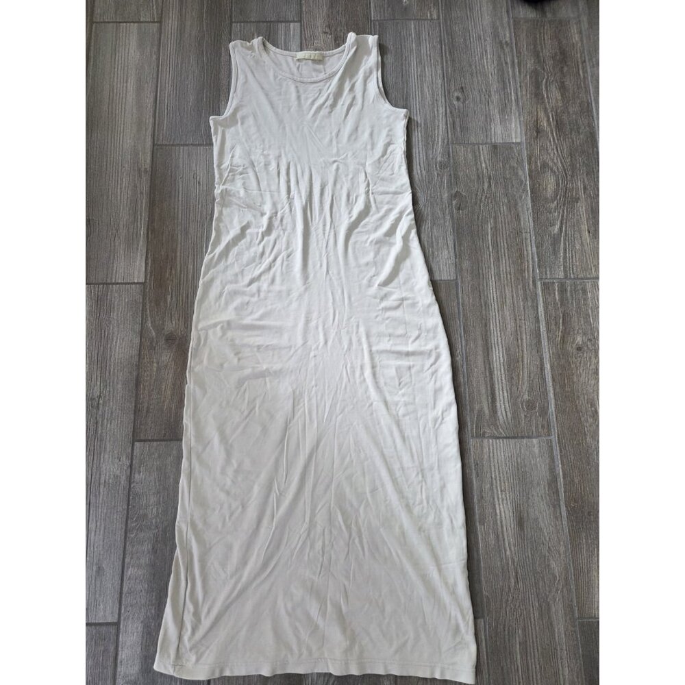 Contre Vents Et Marees Light Beige Strechy Maxi Tank Dress. No Size. Measure S/M